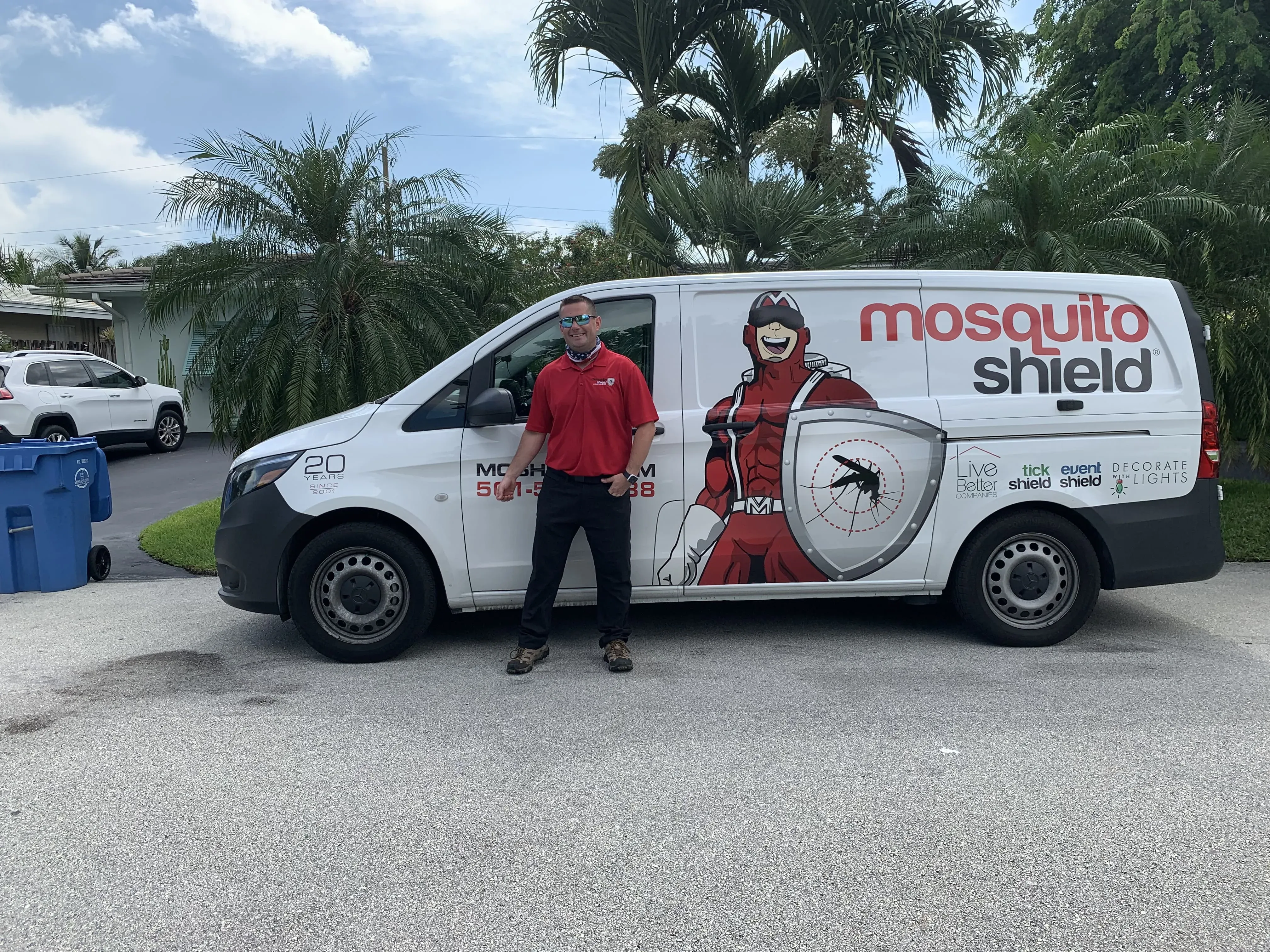 Eric Vincent, owner of Mosquito Shield of Boca and Fort Lauderdale