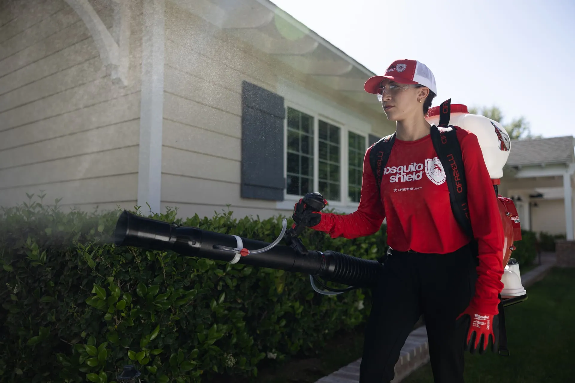 Aberdeen Country Club Boynton Beach home protected by Mosquito Shield barrier spray