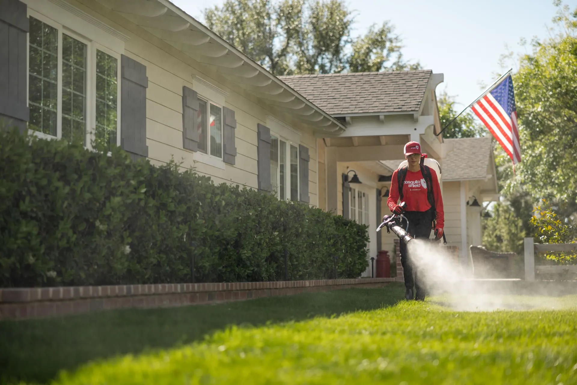 Bay Colony Fort Lauderdale waterfront estate protected by Mosquito Shield